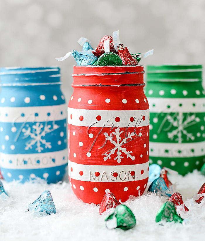 Mason Jar holiday craft idea