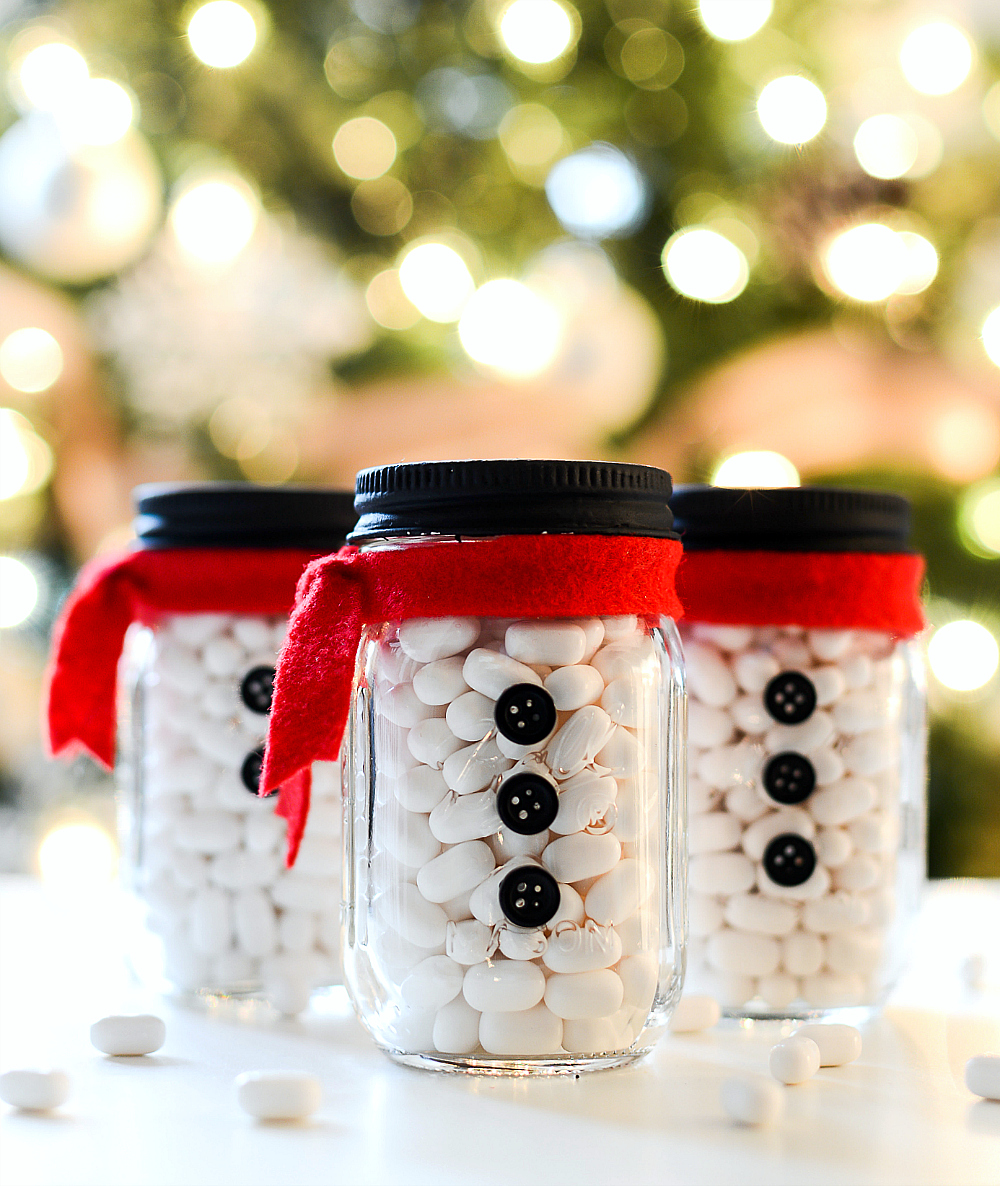 Mini Mason Jar Stocking Stuffer