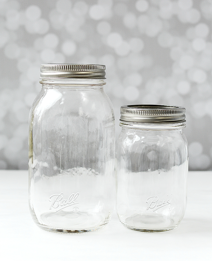 Smooth Sided Mason Jars