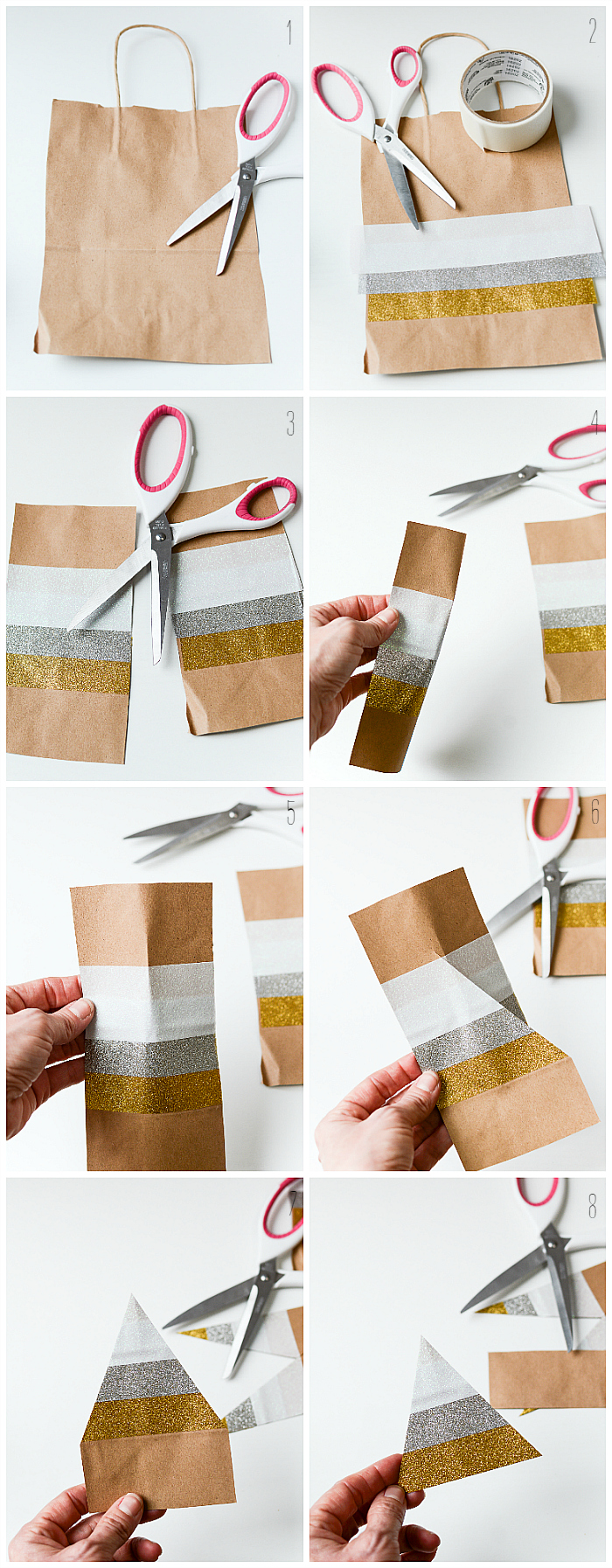 Homemade Gift Tags with Duck Tape