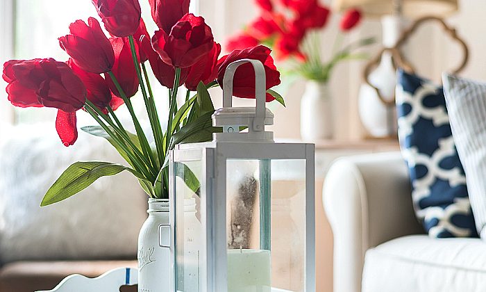 Red White Blue Americana Summer Decorating Ideas