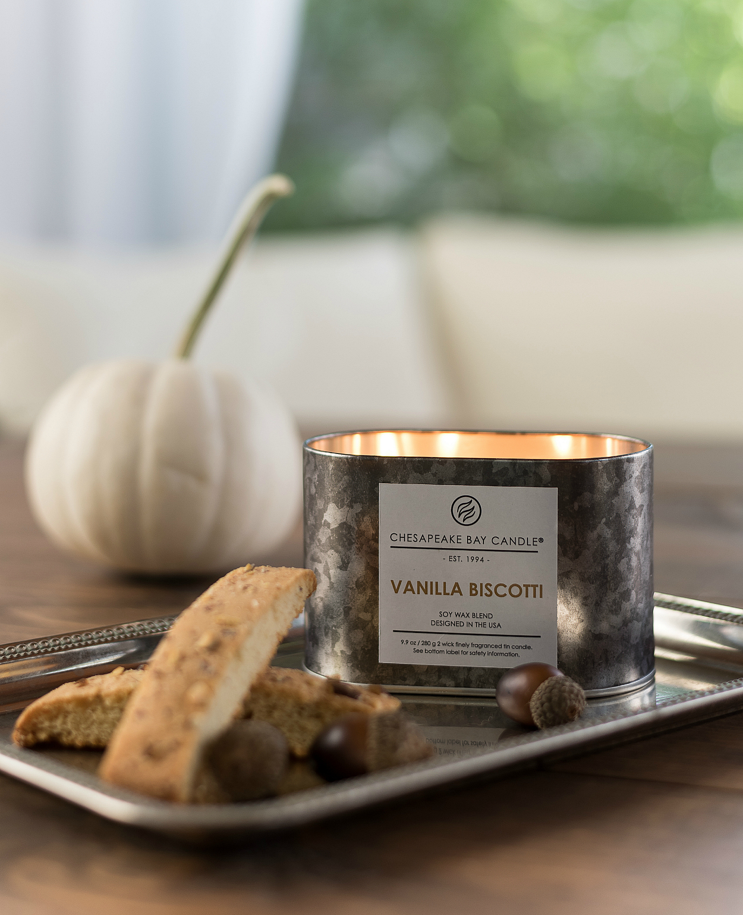 Vanilla Candle from Chesapeake Bay Candle Heritage Collection Fall 2017