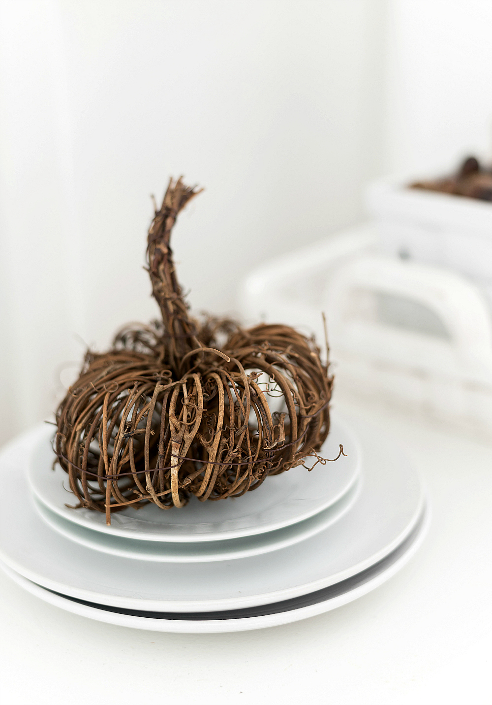 Mini Twine Pumpkins