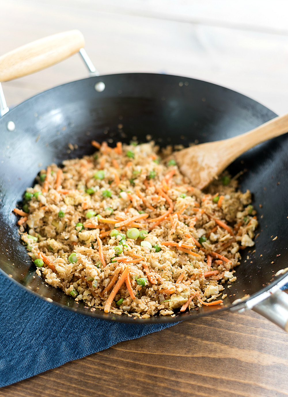 Weight Watchers Cauliflower Fried Rice - 3 Point Weight Watchers Entree - Low Point Weight Watchers Entree