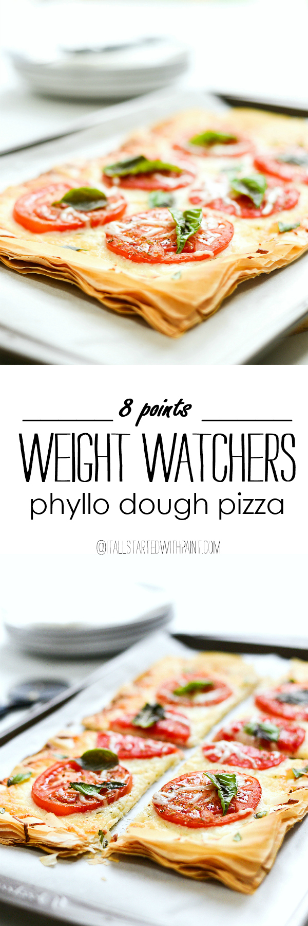 Weight Watchers Pizza Recipe - Phyllo Dough Pizza - Margherita Pizza Recipe