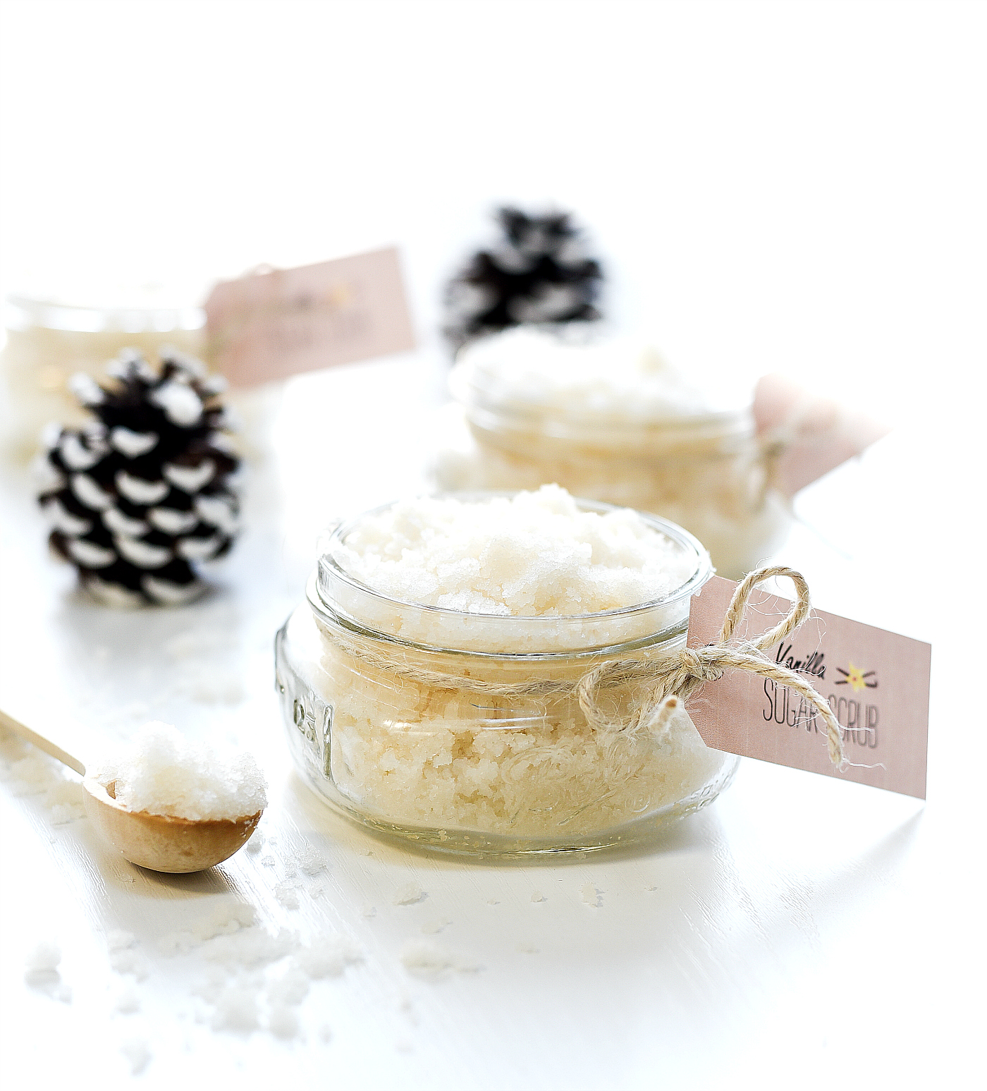 Sugar Scrub - Vanilla Sugar Scrub Recipe - Homemade Sugar Scrub Recipe Ideas