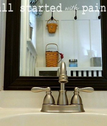 how-to-frame-bathroom-mirror