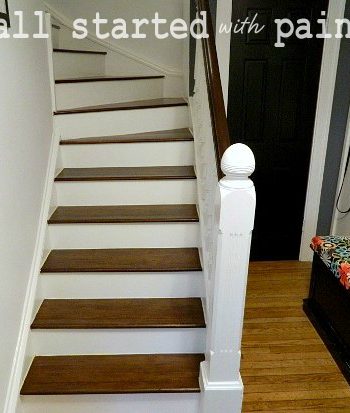 how to refinish staircase