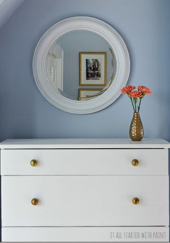 white dresser