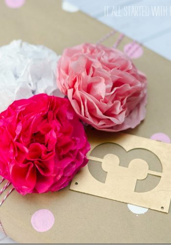 homemade-gift-wrap-tissue-paper-flowers