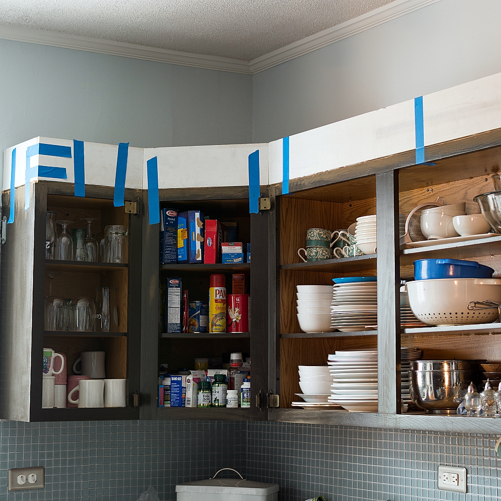 adding-height-to-kitchen-cabinets 8 - It All Started With Paint
