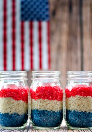 Red White Blue Craft for Fourth of July