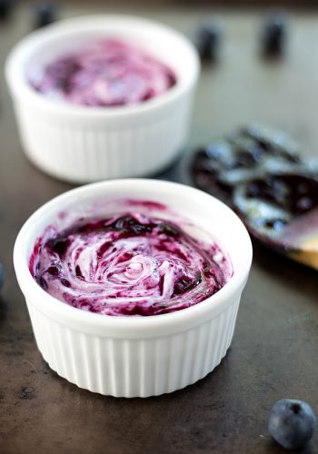 Weight Watchers Greek Yogurt with Blueberry Sauce - Weight Watchers Dessert Recipe Ideas