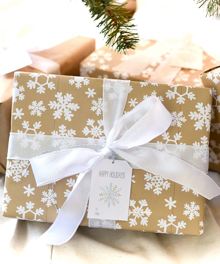 free-printable-holiday-gift-tags-it-all-started-with-paint for Free Printable Snowflake Name Tags Free Printable Holiday Gift Tags - It All Started With Paint for Free Printable Snowflake Name Tags