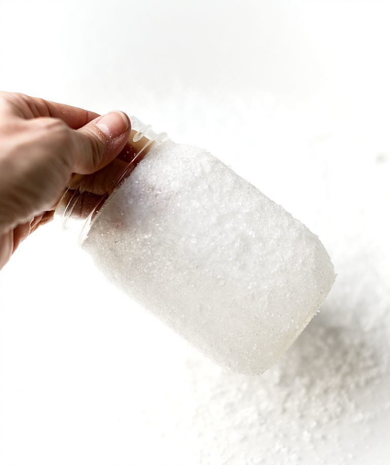 Epsom Salt Mason Jar Snow Votives It All Started With Paint