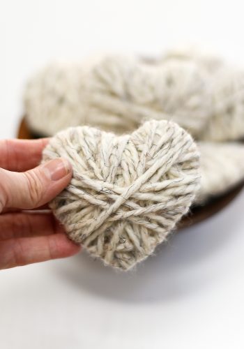 Valentine Craft with Yarn