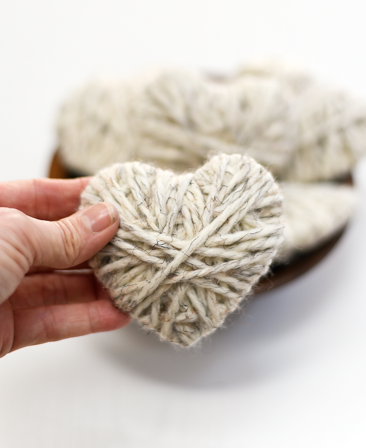 Valentine Craft with Yarn