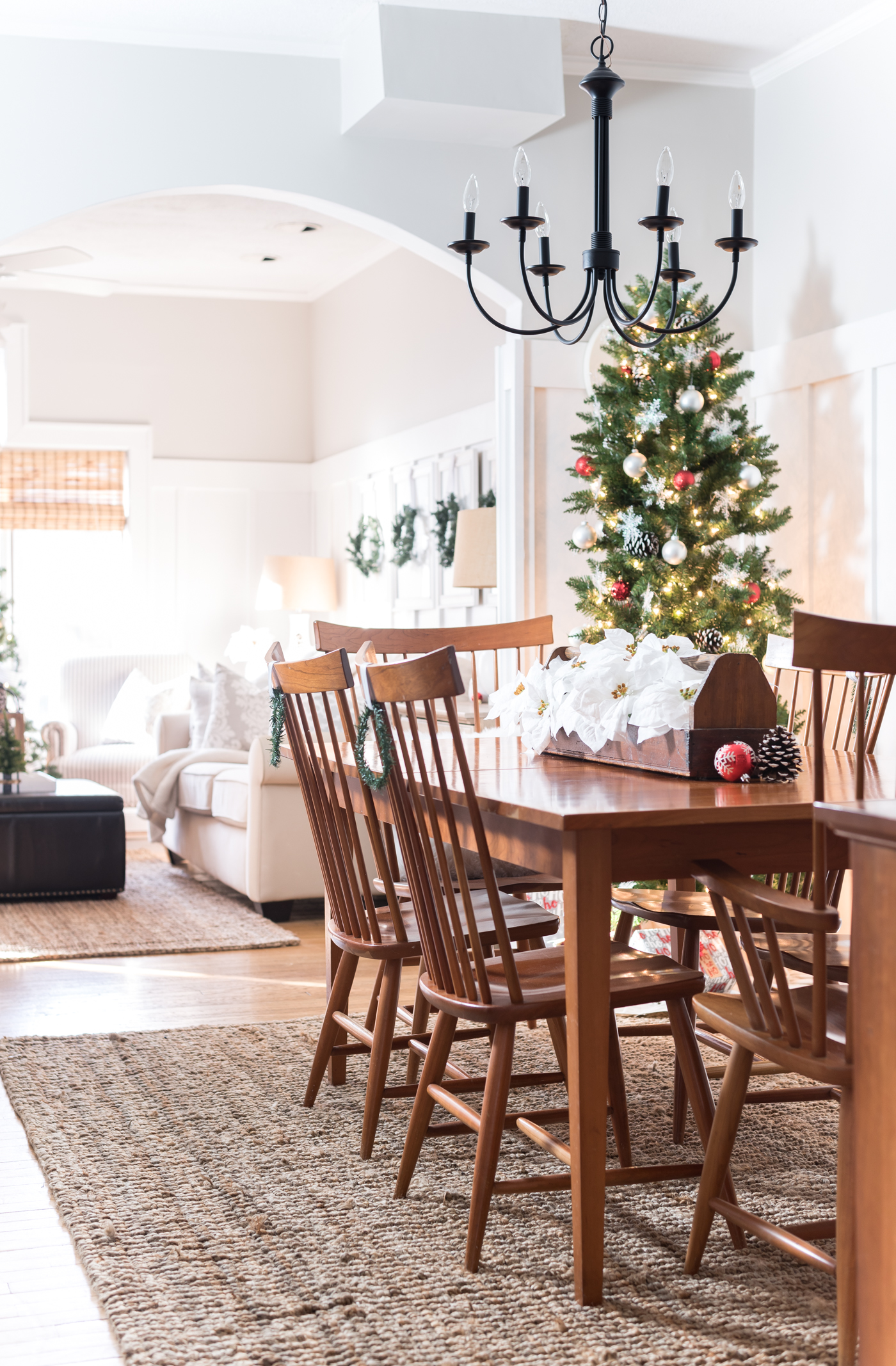 Christmas Home Tour Dining Room It All Started With Paint