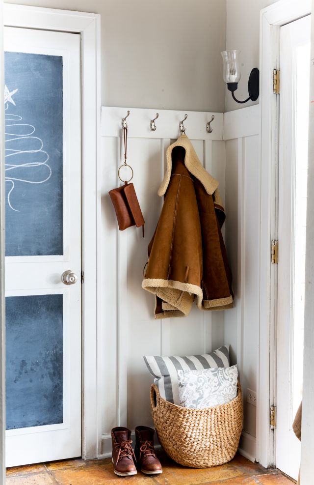 mudroomboardbattengraywhite5 It All Started With Paint