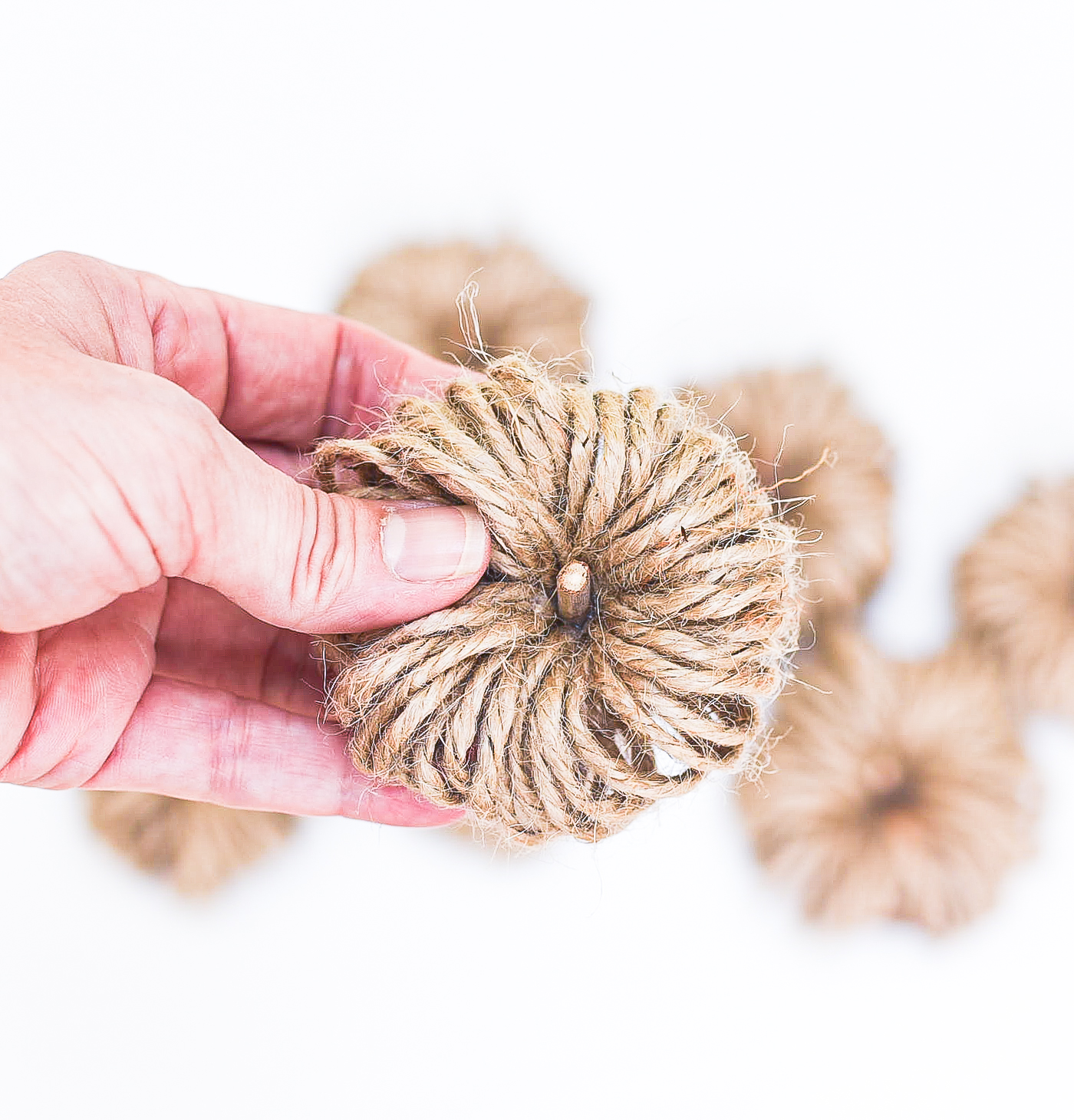 Jute Twine Pumpkins - It All Started With Paint