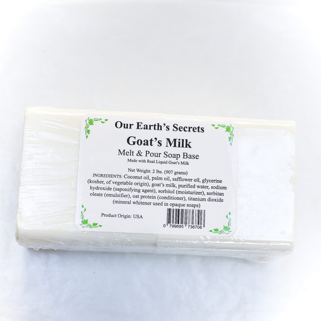 Goat's Milk Melt & Pour Soap Base 