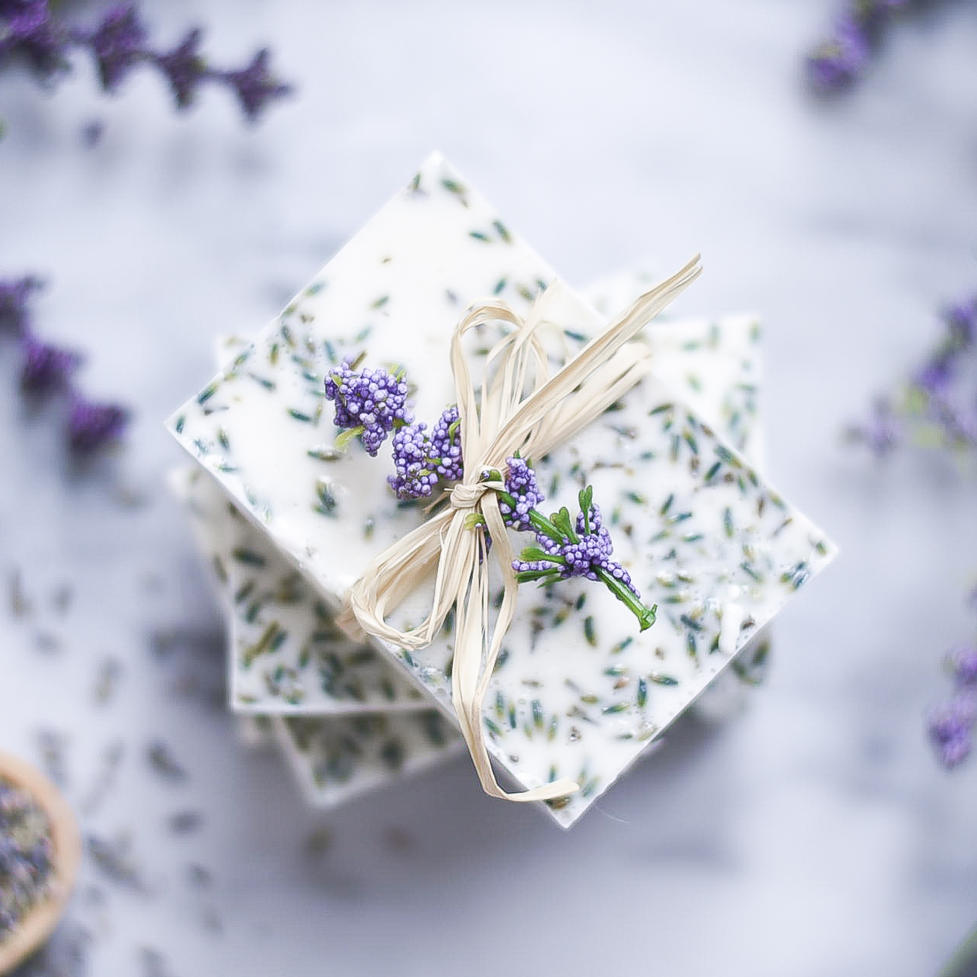 Lavender Soap DIY Recipe - How to make soap at home. Easy soap recipe.