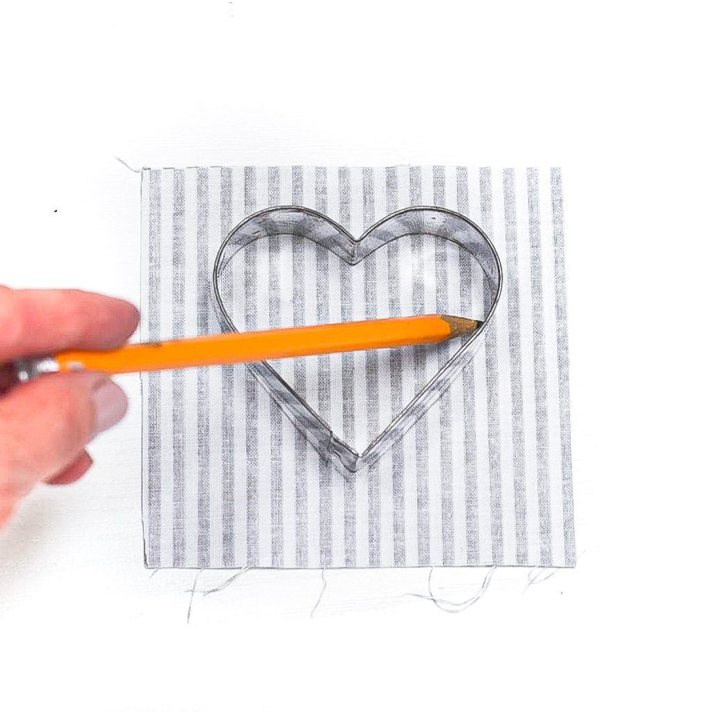 Fabric Stuffed Hearts. Neutral Valentine Decor. How To Make Stuffed Hearts. How to Make Fabric Stuffed Hearts. Sewing Stuffed Hearts Tutorial. Neutral Valentine's Day Crafts and Decor. Fabric Valentine's Craft Ideas. Hearts on Sticks. Stuffed Hearts on Sticks.