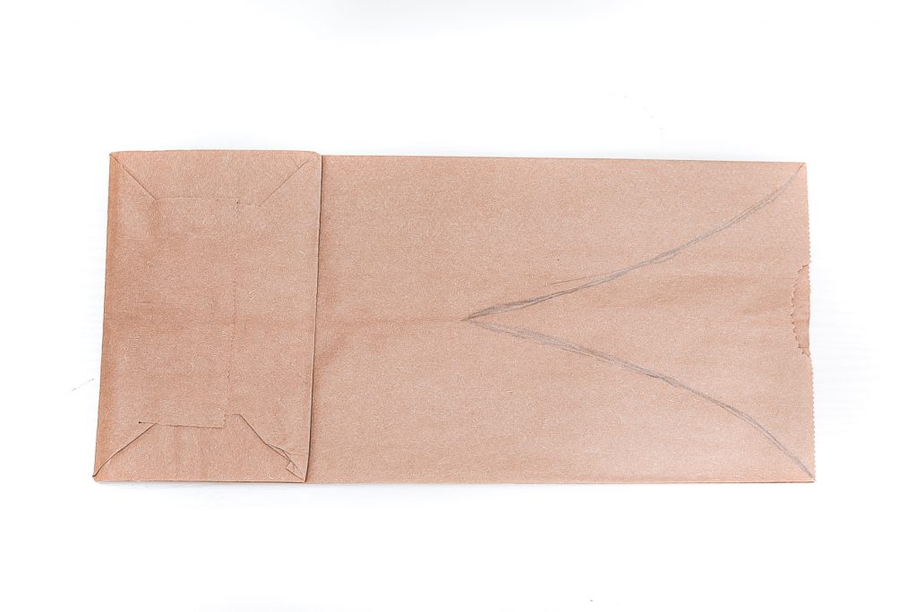 How to make paper bag bunny ear treat bag for Easter.