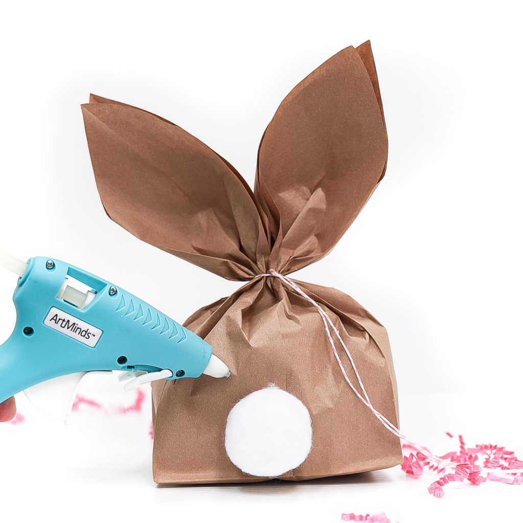 How to make paper bag bunny ear treat bag for Easter