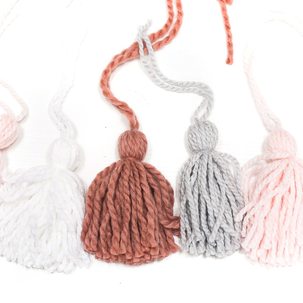 Yarn Tassel Garland DIY It All Started With Paint