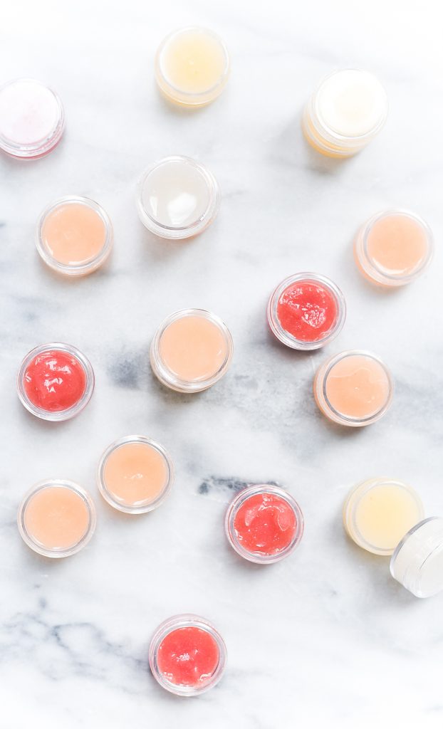 Homemade lip gloss with Jello. Jello lip gloss. How to make lip gloss with coconut oil and Vaseline and Jello.