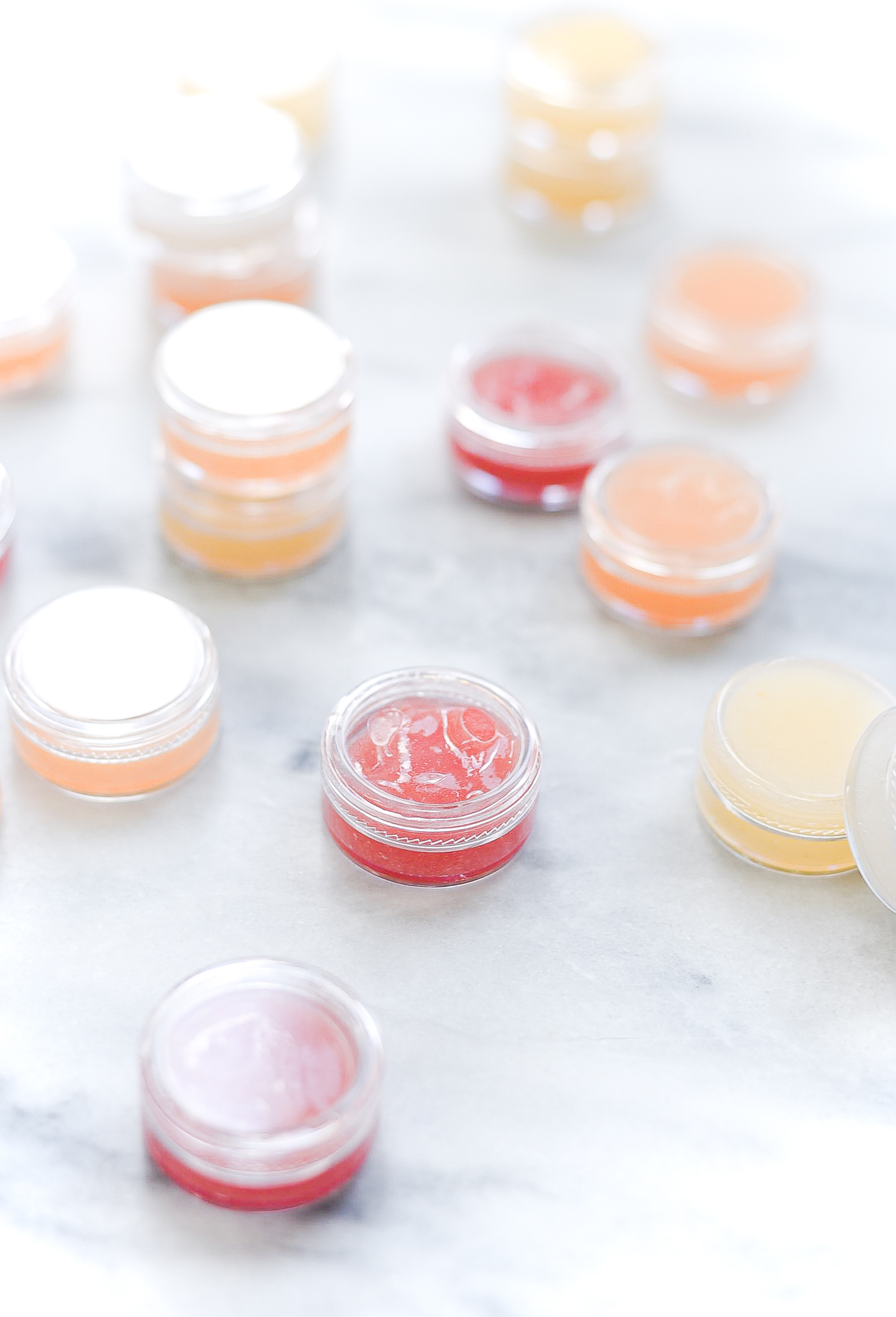 Homemade lip gloss with Jello. Jello lip gloss. How to make lip gloss with coconut oil and Vaseline and Jello.