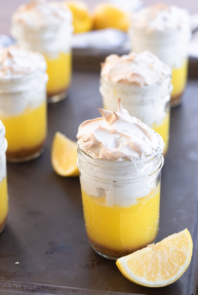 JellO Lemon Meringue Pie Recipe in Mason Jars It All Started With Paint