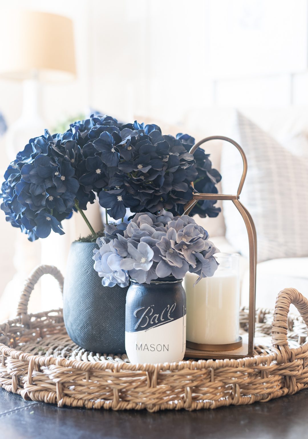 Easy Boho Mason Jar Vase DIY - It All Started With Paint