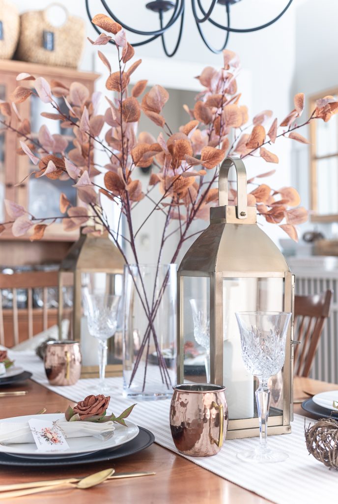 Thanksgiving Table Setting and Free Printable - It All Started With Paint