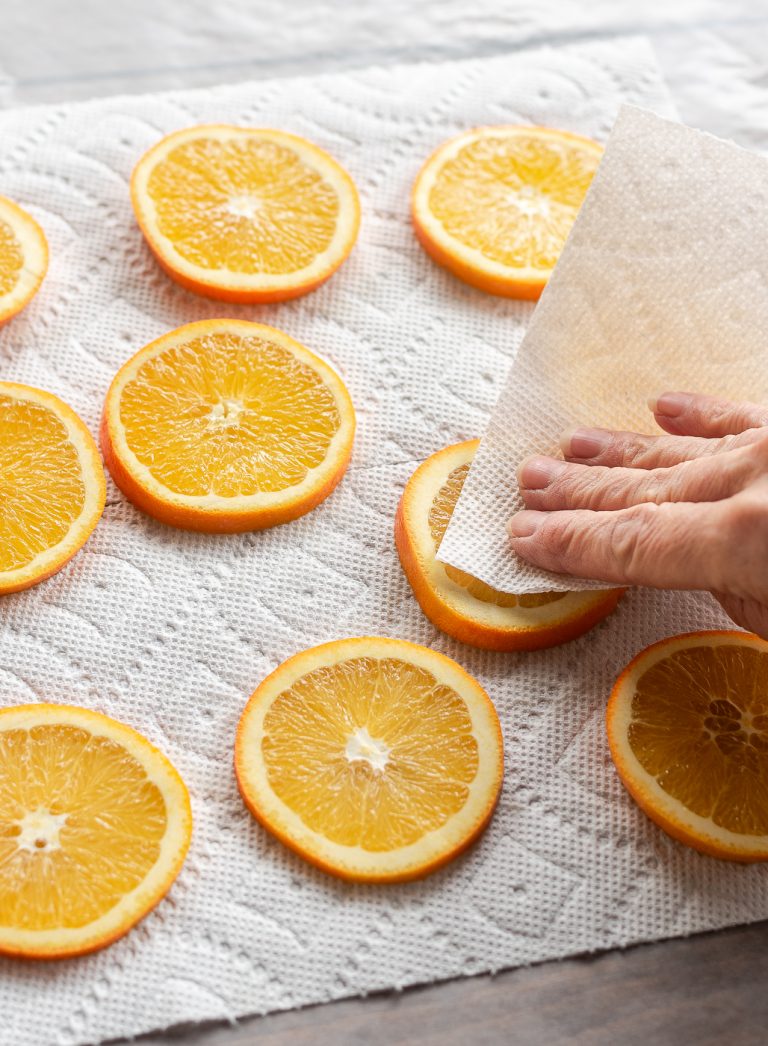 Dried Orange Slices Ornaments DIY - It All Started With Paint