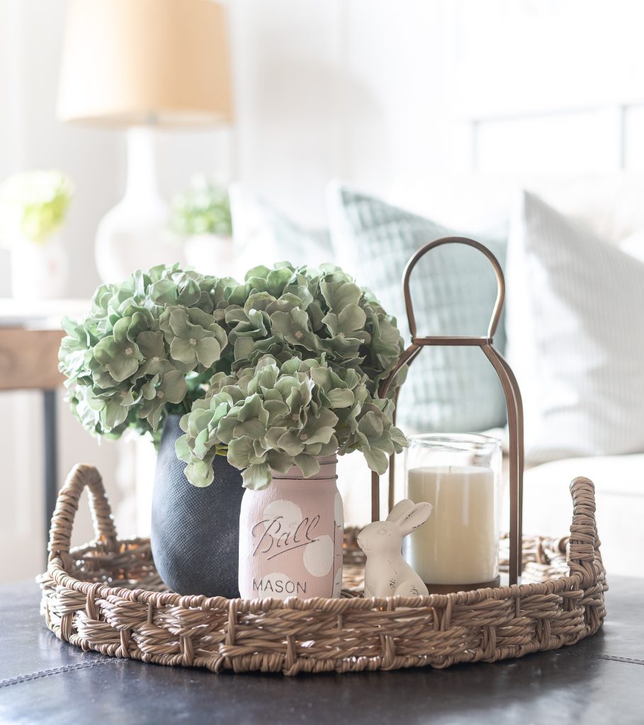Green and Blush Spring Decorating Ideas for Spring It All Started