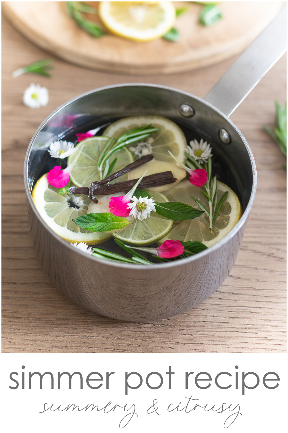 Simmer Pot Recipe. Summer Simmer Pot Ideas. Citrus Simmer Pot Recipe. Easy Simmer Pot Ideas.