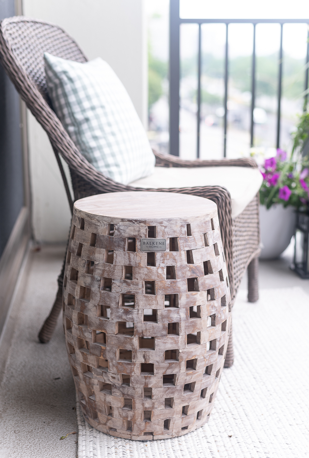 Balcony Container Garden. City Balcony Decorating Ideas. Condo Balcony Decor. Colorful Balcony Ideas with Containers. Chicago Balcony on Lake Shore Drive.